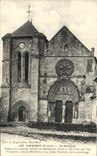 VINTAGE POSTCARD Longpont the Basilica Vestige Of the Famous Abbey Of the Benedictines