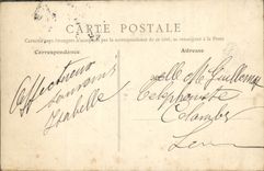 VINTAGE POSTCARD the Picturesque Marne Bry the Marne enters For And the Footbridge Fishes Sinning