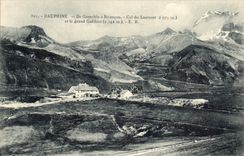 CPA Dauphine De Grenoble Col Du Lautaret Et Le Grand Galibier