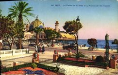 CPA Nice Le Casino De La Jetee Et La Promenade Des Anglais