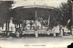 CPA Cannes Le Kiosque De Musique