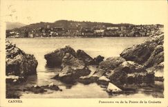 CPA Cannes Panorama Vu De La Pointe De La Croisette