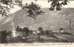 CPA Levens Vue Generale Prise De La Cascade Station Estivale