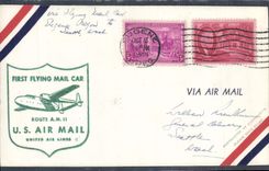 Letter the United States AM 11 Eugene to Seattle Wash 3 10 1945