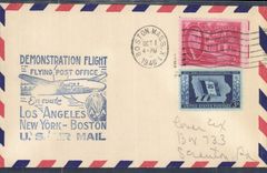 Letter the United States Los Angeles New York Boston 1 10 1946