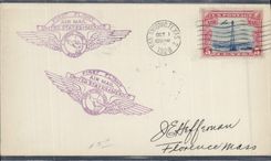 Letter the United States 1st Flight the USA Mexico City San Antonio Texas 1 10 1928