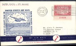 Letter the United States San Fransisco Seaplane 12 7 1940