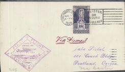 Letter the United States 1st Flight Cleveland Louisville 1 8 1928