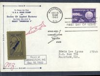 Letter the United States Washington Rocket label Rockford Orrington 15 12 1960