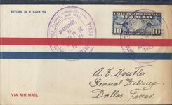 Lettre Etats Unis Mc Keesport Cleveland Pittsburgh 21 4 1927