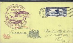 Letter 1st Flight the United States Albany Buffalo 1 6 1928