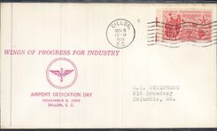 Lettre Etats Unis Hawaii Dedication Day 8 11 1959 Dillon 