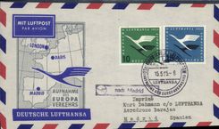 Germany letter 15 5 55 London Paris Madrid
