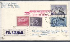 Letter the United States Flight to Ecuador 1 11 1946