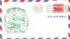 ettre Etats Unis 30th anniversary New York Washington 15 5 1948