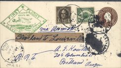 Lettre Etats Unis 1st Flight Cleveland Louisville 1 8 1928