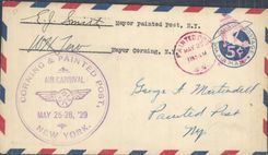 Letter the United States Air Carnival New York 25 5 1929