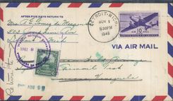 Letter the United States Strait to Venezuela 1 11 1946