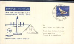 Lettre Berlin Moskau Berlin 1 4 1960 