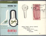 Letter Australia Boeing 707 16 11 1960