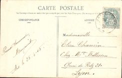 VINTAGE POSTCARD Ars Falls from the Cure