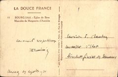 CPA Bourg Eglise de Brou Mausolee de Marguerite d'Autriche 