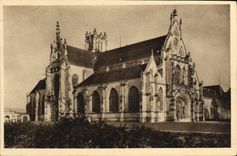 CPA Bourg Eglise de Brou Vue d'ensemble 