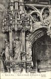 CPA Bourg Eglise de Brou Figures du Mausolee de Marguerite de Bourbon