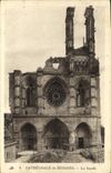 Catedral de Soissons Miltiaira de la POSTAL de la VENDIMIA