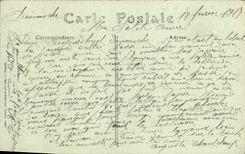 POSTAL Soissons de la VENDIMIA que el grande coloca