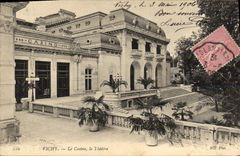 CPA Vichy Le casino Le theatre