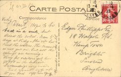 CPA Vichy Source de la Grande grille