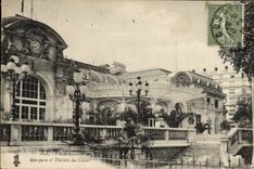 CPA Vichy Marquise et theatre du casino