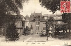 CPA Vichy Villa Sevigne