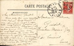 CPA Vichy Une Vue sur l'Allier