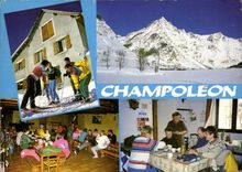 CPM Champoleon Centre Ecole de Ski de Fond Auberge de la Ferme du parc 