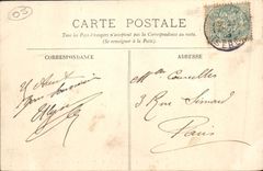 VINTAGE POSTCARD Dauphine the Serious Plate D' Emparis the Lake Lerie And Solid mass Of Meije Cows