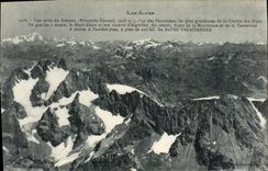 CPA Les Alpes Vue Prise Du Pelvoux