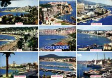 MODERN CARD Reflets Of the Dimension of Azure Dimensions Azure