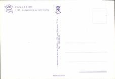 CPM Cannes Vue Generale Sur La Croisette