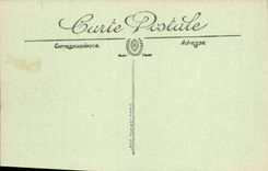 VINTAGE POSTCARD Cannes the Port And the Mount Knight Seen from Of the Municipal Casino Boats