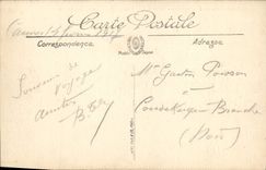 VINTAGE POSTCARD Cannes the Monument of Edouard VII