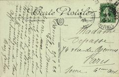 CPA Cannes La Croisette Et Le Mont Chevalier