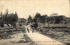 CPA Cimiez Ruines Des Arenes