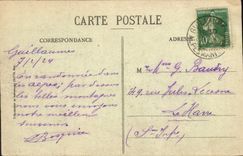 VINTAGE POSTCARD Road And Falls Of the VAr And De Daluis have Rabbets Estival Station