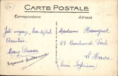 Calle grasa Tracastel de la POSTAL de la VENDIMIA