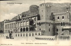 CPA Monaco Palais Du Prince