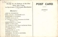 VINTAGE POSTCARD Artistic Collection Nice Which occurred Massena Casino And Jardin Of the Palm trees