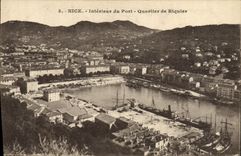 Niza interior de la POSTAL de la VENDIMIA del District portuario De Riquier