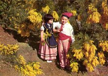 CPM Cote d'Azur Enfants En Cosumes Nicois Folklore